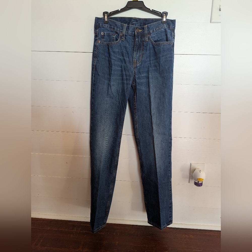 Old Navy Classic Blue Denim Jeans Men's 29x30 Straight Fit